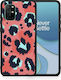Smartfits Animal Back Cover Πλαστικό Ροζ (OnePlus 8T)