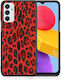 Smartfits Animal Back Cover Πλαστικό / Σιλικόνης Κόκκινο (Galaxy M13)