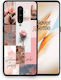 Smartfits Aesthetic Collage Back Cover Silicon Multicolor (OnePlus 8) 7465643835547_42717220274331