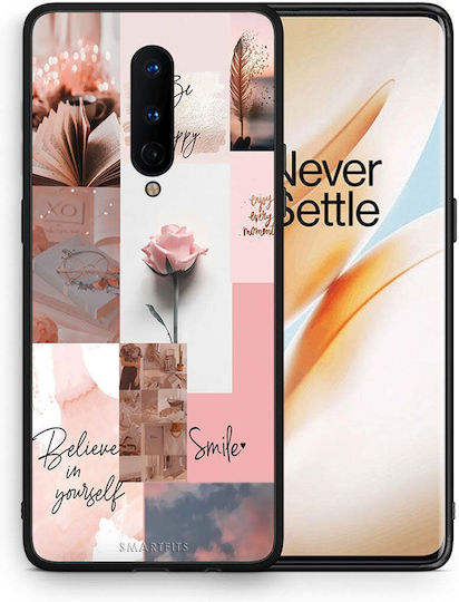 Smartfits Aesthetic Collage Back Cover Silicon Multicolor (OnePlus 8) 7465643835547_42717220274331