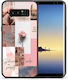 Smartfits Aesthetic Collage Back Cover Σιλικόνης Πολύχρωμο (Galaxy Note 8)