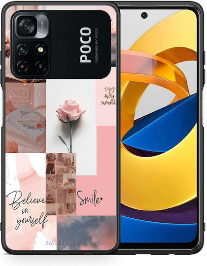 Smartfits Aesthetic Collage Umschlag Rückseite Silikon Mehrfarbig (Poco M4 Pro) 7465630335131_42717165027483