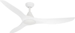 Eglo Portsea Ventilator De Tavan 132cm Cu Lumin...