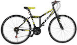 TEC Strong 26" Black Mountain Bike with 21 Speeds