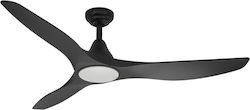 Eglo Portsea Ventilator De Tavan 132cm Cu Lenti...