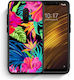 Smartfits Tropical Flowers Umschlag Rückseite Kunststoff Mehrfarbig (Pocophone F1) A00_SM1-XI-POCF1_TROPICALFLOWERS_RO1