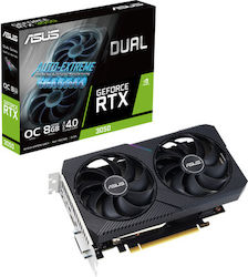 Asus GeForce RTX 3050 8GB GDDR6 Dual V2 OC Graphics Card