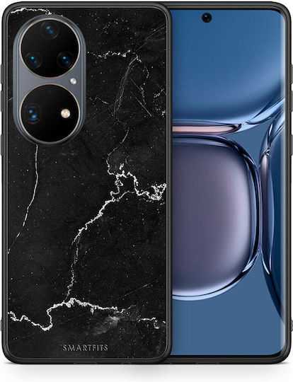 Smartfits Back Cover Πλαστικό / Σιλικόνης Μαύρο (Huawei P50)