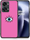 Smartfits Eye Back Cover Plastic / Silicon Roz (OnePlus Nord 2T) 7521508327579_42923673256091