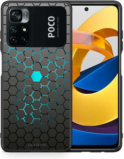 Smartfits Geometric Back Cover Plastic Multicolor (Poco M4 Pro) 7381523628187_42445363937435