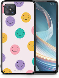 Smartfits Smiley Faces Πολύχρωμη (Oppo Reno4 Z) Smartfits Smiley Faces Πολύχρωμη (Oppo Reno4 Z)
