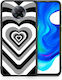 Smartfits Hearts Back Cover Plastic Negru (Poco F2 Pro) 7351077929115_42335402983579