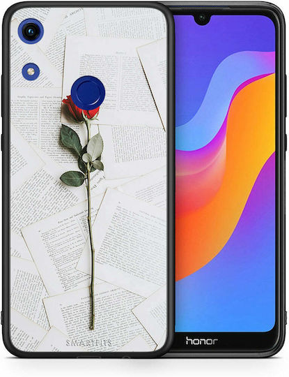 Smartfits Rose Задна корица Силикон Бял (Honor 8A)