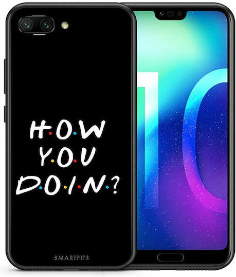 Smartfits How You Doin Back Cover Plastic Black (Honor 10)
