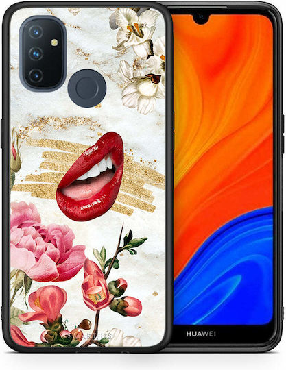 Smartfits Lips Umschlag Rückseite Kunststoff Mehrfarbig (OnePlus Nord N100) A00_SM1-ON-NORDN100_REDLIPS_RO1