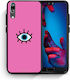 Smartfits Eye Back Cover Πλαστικό Ροζ (Huawei P20)