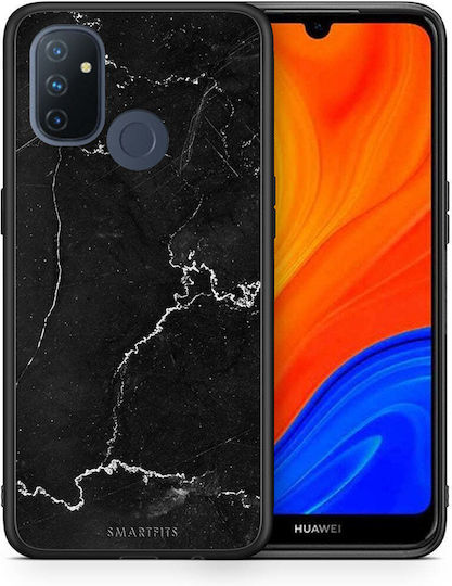 Smartfits Задна корица Пластмаса / Силикон Черен (OnePlus Nord N100) A00_SM1-ON-NORDN100_MARBLEBLACK_RO1