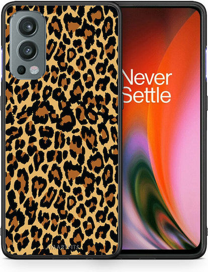 Smartfits Animal Leopard Back Cover Plastic Multicolour (OnePlus Nord 2) 7338207412379_42240758579355