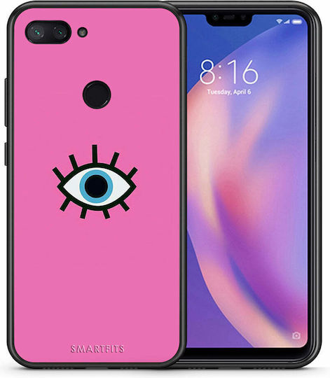 Smartfits Eye Back Cover Πλαστικό Ροζ (Xiaomi Mi 8 Lite)