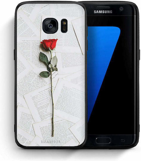 Smartfits Rose Задна корица Силикон Бял (Galaxy S7 Edge) 7376609607835_42428468592795