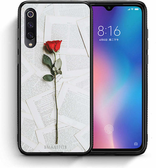 Smartfits Rose Back Cover Σιλικόνης Λευκό (Xiaomi Mi 9)