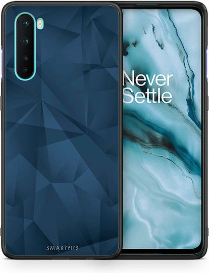 Smartfits Geometric Back Cover Plastic Albastru (OnePlus Nord) 7338211246235_42240770572443