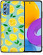 Smartfits Lemons Back Cover Plastic Multicolour (Galaxy M52)