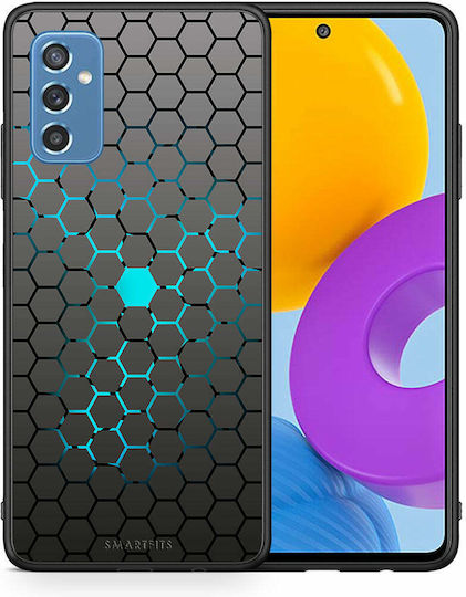 Smartfits Geometric Back Cover Πλαστικό Γκρι (Galaxy M52)