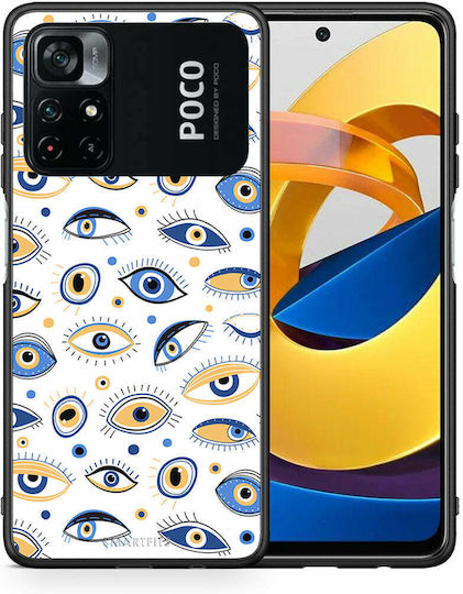 Smartfits Ftou Ftou Back Cover Πλαστικό Πολύχρωμο (Poco M4 Pro)
