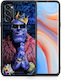 Smartfits Back Cover Πλαστικό / Σιλικόνης Μπλε (Oppo Reno4 Pro 5G)