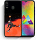Smartfits Basketball Umschlag Rückseite Kunststoff Mehrfarbig (Galaxy M20)