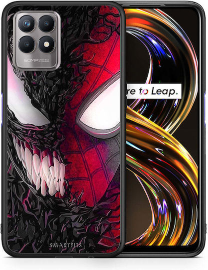 Smartfits SpiderVenom Back Cover Plastic Multicolor (Realme 8i) A00_SM1-RL-8I_POPARTSPIDERVENOM_RO1