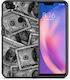 Smartfits Money Dollars Back Cover Πλαστικό Γκρι (Xiaomi Mi 8 Lite)
