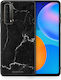 Smartfits Back Cover Πλαστικό / Σιλικόνης Μαύρο (Huawei P Smart 2021)