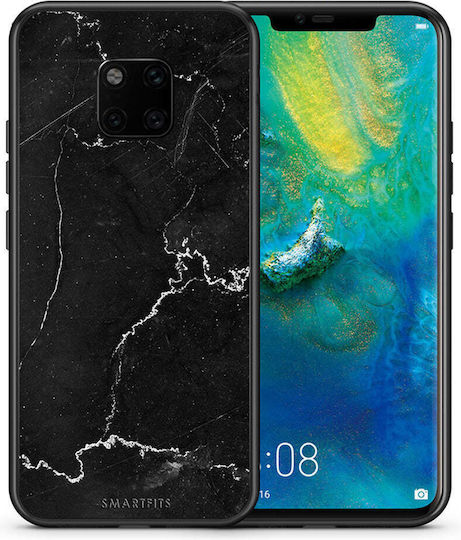 Smartfits Umschlag Rückseite Kunststoff / Silikon Schwarz (Honor 20 Pro) 7522663071899_42928116465819