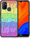 Smartfits Melting Rainbow Umschlag Rückseite Silikon Mehrfarbig (OnePlus Nord N100) A00_SM1-ON-NORDN100_MELTINGRAINBOW_RO1