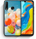 Smartfits Калъф тип Заден Капак с Цветни Балони, Пластмаса, Многоцветен (Huawei P30 Lite)