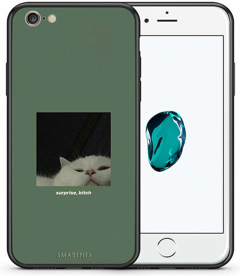 Smartfits Bitch Surprise Back Cover Plastic Multicolour (iPhone 6/6sRealme 6 / 6s)