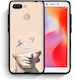 Smartfits Love Back Cover Σιλικόνης Πολύχρωμο (Redmi 6)
