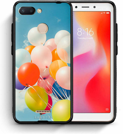 Smartfits Colorful Balloons Back Cover Πλαστικό Πολύχρωμο (Redmi 6)
