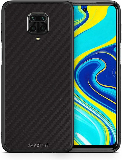 Smartfits Carbon Back Cover Πλαστικό / Σιλικόνης Μαύρο (Redmi Note 9S / 9 Pro / 9 Pro MaxOnePlus 9 ProRealme 9 5G / 9 Pro)