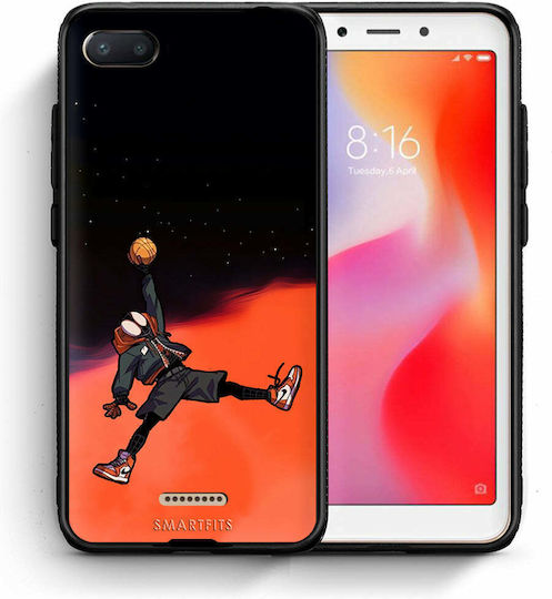 Smartfits Basketball Back Cover Πλαστικό Πολύχρωμο (Redmi 6a)