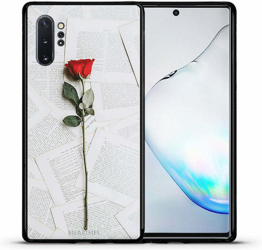 Smartfits Rose Back Cover Silicone White (Galaxy Note 10+)