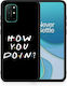 Smartfits How You Doin Back Cover Πλαστικό Μαύρο (OnePlus 8T)