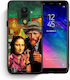 Smartfits Funny Art Back Cover Πλαστικό Πολύχρωμο (Galaxy A6 2018)