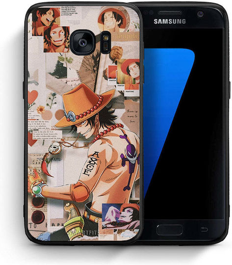 Smartfits Anime Collage Umschlag Rückseite Silikon Mehrfarbig (Galaxy S7) 7465662513307_42717304881307