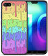 Smartfits Melting Rainbow Umschlag Rückseite Silikon Mehrfarbig (Ehre 10) 7376010150043_42426211008667