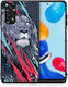 Smartfits Lion Designer Back Cover Πλαστικό Πολύχρωμο (Redmi Note 11 / 11S 4G)