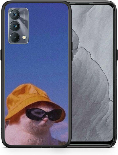 Smartfits Cat Diva Back Cover Πλαστικό Μπλε (Realme GT Master)