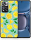 Smartfits Lemons Umschlag Rückseite Silikon Mehrfarbig (Redmi Note 11 Pro+ 5G) A00_SM1-XI-RDMNOT11PRPLUS_LEMONS_RO1